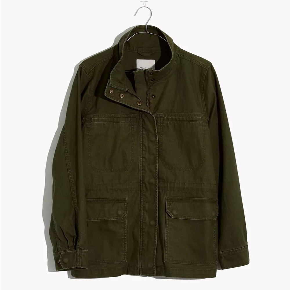 Madewell Dispatch jacket in Desert Olive. Size Medium